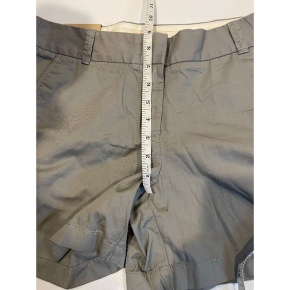 NWT J. Crew Womens Broken-in Chino Shorts 21760SP 100% Cotton City Fit Gray SZ 8 - Picture 5 of 10